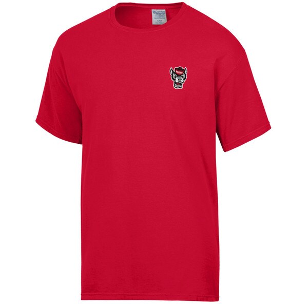 Red Short Sleeve Comfort Wash Tee -